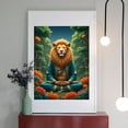 thumbnail image 2 of Diamond Art Kits for Adults - 5d Lion Meditating Forest Serenity Diamond Painting for Adults, Diamond Art for Adults Beginners, Diamond Painting Kits for Adults for Home Wall Decor, 2 of 7