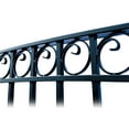 thumbnail image 4 of ALEKO Style Parisien Porte d'Entrée Double en Fer Forgé Ornemental 18 Pieds Haute Qualité, 4 of 12