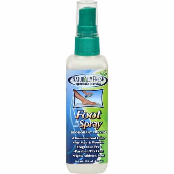 Naturally Fresh Foot Spray Deodorant Crystal - 4 Fl Oz | Walmart Canada