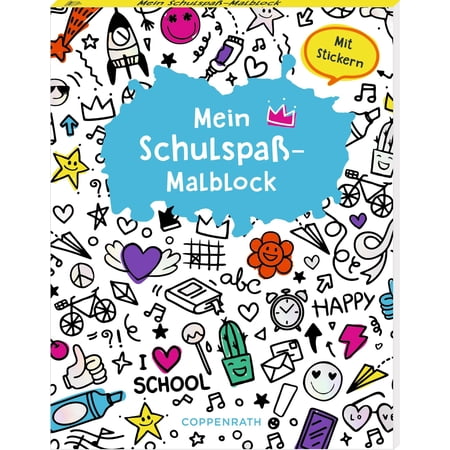 Malblock &ndash; Mein Schulspa&szlig;-Malblock (Hardcover)