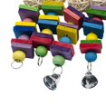 thumbnail image 3 of Bloques para masticar pájaros Colco Juguete para masticar accesorios para jaula de hámster conejo Colco Juguete para masticar aves, 3 of 8