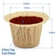 thumbnail image 2 of Filtros de café Haetyly de papel natural desechables, 100 unidades, 2 of 6