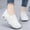White, variant on LTTVQM Women Orthopedic Sneakers Air Cushion Wedge Walking Shoes Slip On Non Slip with Arch Support Low Top 2026 Orthopedic Shoes Dark Gray 40(US-8)