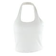 thumbnail image 4 of Julycc Women Ribbed Cami Tank Tops Casual Basic Camisole Sleeveless T-Shirt Blouse, 4 of 4