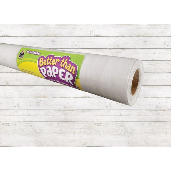 Better Than Paper Bulletin Board Roll - White Subway Tile [TCR77462]