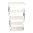 thumbnail image 2 of Storage Rack Floor Standing Shelf, Multi-Tier Organizer for Kitchen Pantry Bathroom Office, Space Saving Shelving Unit with Sturdy Construction for Home Organization, 2 of 7
