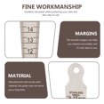 thumbnail image 3 of EeaseCA Guitar Gaps Measuring Ruler Guitar Bridge Ruler Guitar Repair Tool Portable Luthier Tool, 3 of 7