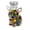 04#Cute Cat, variant on Bxaolu French Bulldog Candy Jar, Cute Airtight Dog Snack Container for Cookies, Candy, Pet Treat Jar, Glass Cookie Jar with Lid, Clear Food Storage for Kitchen, Pet Lovers Gift