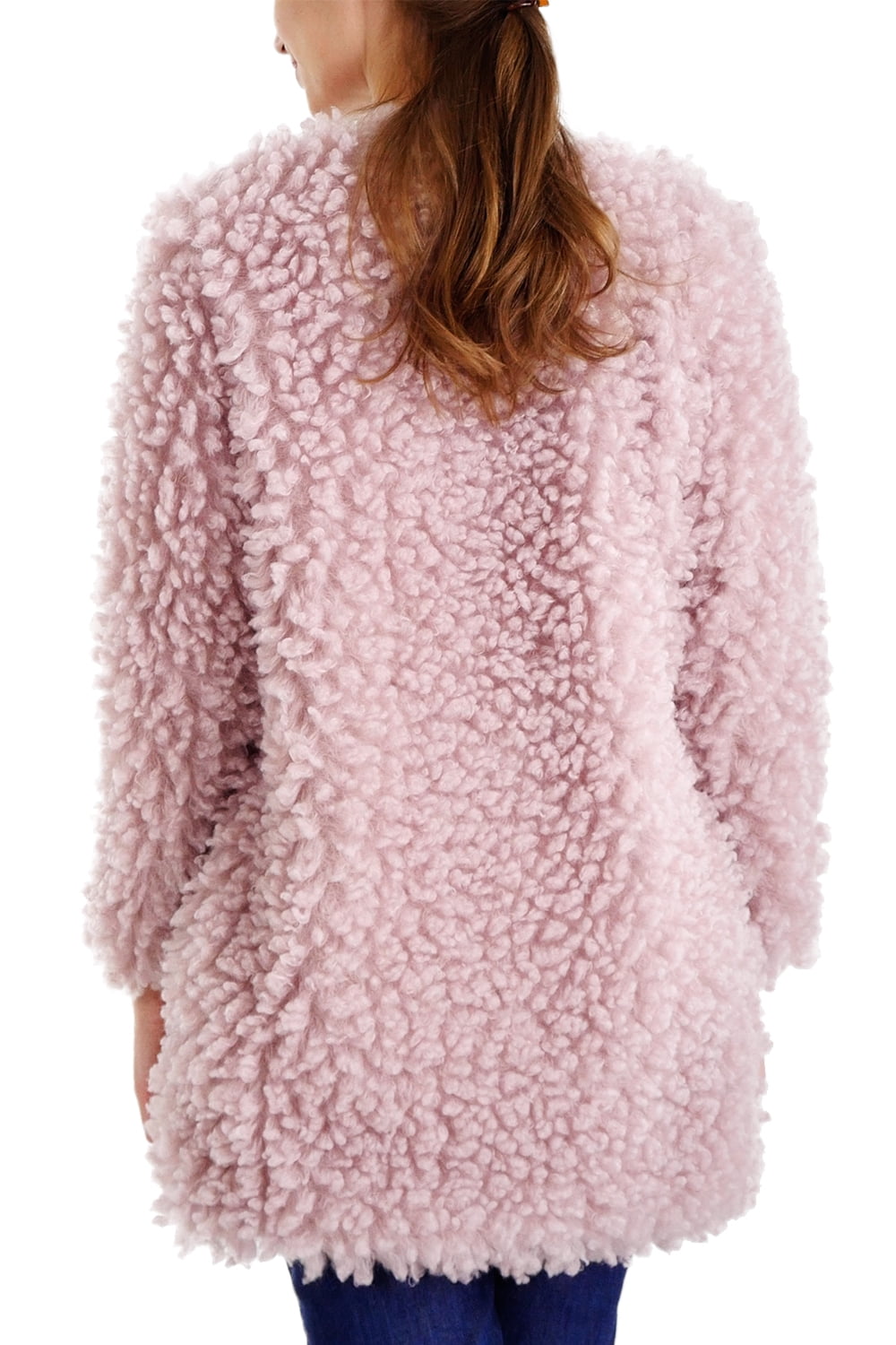 rosemuse poodle fur fluffy short coat-