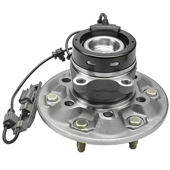 Detroit Axle - Front Wheel Bearing Hub for 2WD 2004-2008 Chevy Colorado GMC Canyon 2005 2006 2007 Wheel Hub Bearing Assembly Replacement