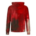 thumbnail image 4 of Elvqul Mens Hooded Shirts Halloween Pullover Big and Tall Halloween with Mask Silk Shirts for Men, 4 of 4