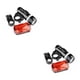 thumbnail image 3 of Juego de luces delanteras y traseras Soidarity para bicicleta Negro+Rojo, 3 of 6
