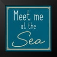 thumbnail image 2 of Prime, Marcus 20x20 Black Modern Framed Museum Art Print Titled - Sea Meet, 2 of 5
