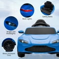 thumbnail image 4 of Pinypikaka 12V Ride on Sports Car for Kids Battery Powered Car Ride on Toy with Remote Control, Horn, Softly Start, LED Lights, Music, USB, Electric Vehicle for Boys Girls, 4 of 7