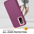 thumbnail image 6 of For Samsung Galaxy S20 FE 5G Case Rugged Shockproof Heavy Duty Stand Protective Cover (Purple/Pink), 6 of 7