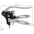 thumbnail image 2 of Wine Bottle Opener Wine Zinc Alloy Red Wine Opener Manual Bottle Opener Wine Professional Quick Opening Tool Wine Opener Set, 2 of 8