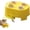 yellow, variant on Interactive Toys for Cats,Smart Pet Turntable Game with Feathers,Smart Electronic Pet Play Game for Indoor Entertainment,Stress Relief & Exercise