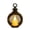 Bronze, variant on LED Round Vintage Lantern, 5.31" Flameless Candle Light with Hanging Ring for Christmas Table Decor