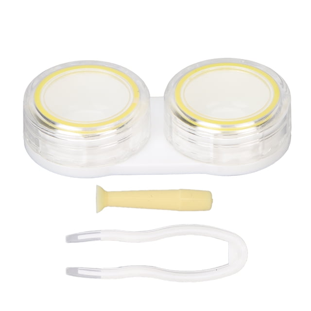 Estuche portátil para lentes de contacto BuyWeek kit con pinzas y ventosa
