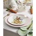 thumbnail image 3 of Lenox Easter Ivory Floral Round 8" Porcelain Accent Plates (4 Count), 3 of 9