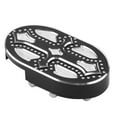 thumbnail image 2 of Housse de Pédale de Frein en Aluminium Argent Noir Style Croisé Compatible avec TG883 TG1200 1999-2013, 2 of 7