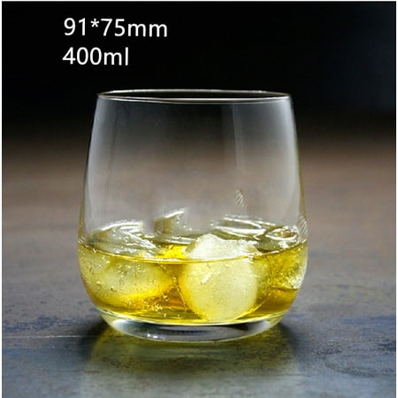 

Livesture Whiskey transparent round glass wine glass 2style