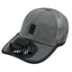 thumbnail image 2 of Sombrero con Ventilador y Visera Recargable Por Usb | Malla de Poliéster | Velocidad Del Viento Ajustable | Ángulo Del Ventilador: 360° | Gris Oscuro | 1 Unidad | Circunferencia: 54-59 Cm | Batería d, 2 of 6
