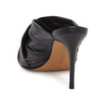 thumbnail image 4 of Vince Camuto Clarstie Black High Heel Open Toe Slip-On Dress Sandals Mules (Black Mestico, 8), 4 of 6