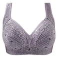 thumbnail image 2 of Wireless Women's Bra Vest Type Adjustable Women'S Lingerie Gathered Mother Models Collect Side Breasts Lace Non Ring Bra, Women's Bra 40, 2 of 9