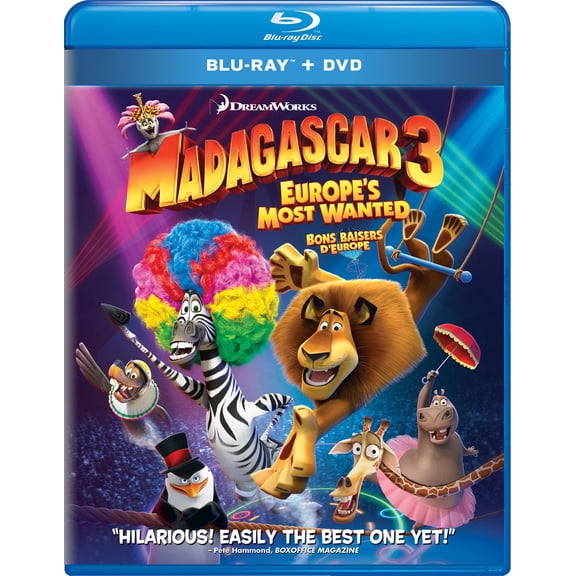 Pre-Owned Madagascar 3: Europes Mst Wntd [Blu-ray]