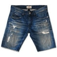 thumbnail image 1 of Rivet De Cru Crown Blue Denim Shorts, 1 of 1