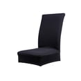 thumbnail image 1 of Cubierta de Asiento Funda de Silla Comedor Sunnimix Spandex Poliéster Negro, 1 of 5