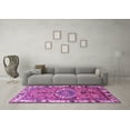 thumbnail image 3 of Ahgly Company Indoor Rectangle Persian Purple Traditional Area Rugs, 4' x 6', 3 of 4
