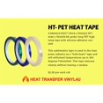 thumbnail image 2 of HT-PET Heat Tape 54.68 yards roll Available in 3 colors: Heat Resistant, 2 of 2