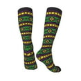 thumbnail image 4 of Bingfone Compression Socks For Women And Men Long Socks For Running Athletic Cycling Nurse-Carnival Mardi Gras, 4 of 9