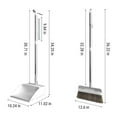 thumbnail image 2 of Jubipavy Brooms Indoor 180° Rotatable Standing Storage Brooms And Dustpan Set With Scraping Teeth Lint Sticker And Scraper Cleaning Suitable For Home Home Saving, 2 of 9