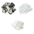 thumbnail image 1 of Pin Badge Maker Machine Button Parts Supplies Botones blancos vacíos Insignias Accesorios de bricolaje 58mm 100 Piezas Methold HA1422-00B, 1 of 6