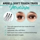 thumbnail image 3 of Pestañas postizas Ardell Soft Touch Trios individuales negras x4, 3 of 5
