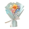 thumbnail image 1 of Wmool Korean Style Knitting Crochet Flower Bouquet Gift For Teacher r Mothe, 1 of 9