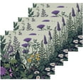 thumbnail image 2 of Wildflowers Washcloths, Soft and Absorbent Cotton Towel, 6 Pack 12 X 12 Inches Premium Quick Dry Face Towel Wash cloth, 2 of 7