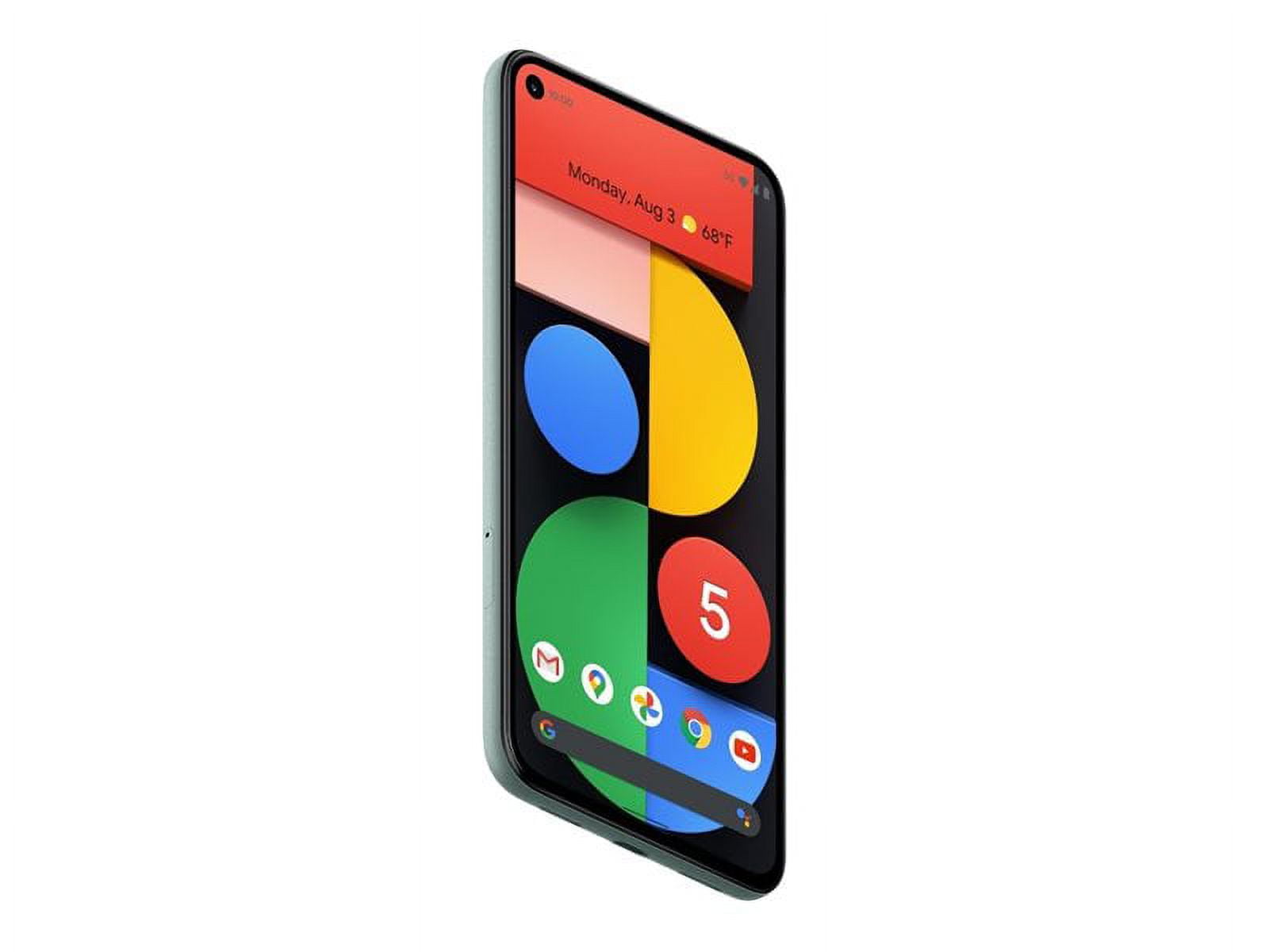 Google Pixel 5 128 GB Smartphone, 6" OLED Full HD Plus 2340 x 1080, Kryo 475 PrimeSingle-core (1 Core) 2.40 GHz + Kryo 475 Gold Single-core (1 Core) 2.20 GHz + Kryo 475 Silver Hexa-core (6 Core)