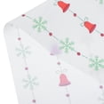 thumbnail image 3 of BRIGHTFUFU 20PCS Snowflake Dinner Napkins Disposable Assorted Color for Holiday Dinner Menu, 3 of 7