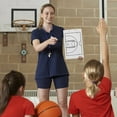 thumbnail image 3 of Dosaele Basketball Coaching Board Efficient Double Sided Basketball Clipboard Lightweight Dry Erase Clipboard for Practice and Game, 3 of 11