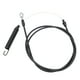 thumbnail image 1 of Cable De Compromiso De Cubierta, Negro Mano De Obra Exquisita Cable De Embrague De Material Metálico ABS Conveniente Estabilidad Fuerte Para El Hogar Para Cortacésped De Cubierta, 1 of 7