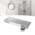 thumbnail image 1 of Linear Shower Drain, Stainless Steel Rectangular Shower Drain Odor  Rectangle Shower Floor Drain Linear Floor Drain For Home Bathroom Balcony, 1 of 8