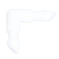 thumbnail image 1 of L Tube Connector, Elbow Hose Fitting Equal Diameter Durable  For Fish Tank 3mm / 0.12in, 1 of 8