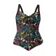 thumbnail image 1 of MKLEKYY Trajes De Baños Women'S Swimsuits Bikini Bathing Suits Vintage Hot Spring Swimsuit Plus Size Print Sexy Backless Hollow Casual Beach Swimsuit, 1 of 5