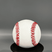 Invicto Leather Baseball, Official Size and Weight, Durable Red Stitching, Ideal for Training and Competitive Play (Pack of 3)