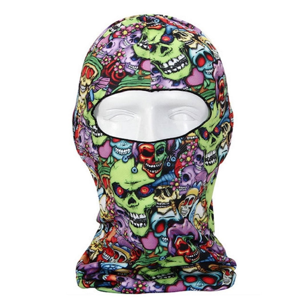 3D Printing Face Mask Skull Cap 