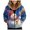 Dark Purple_1, variant on Womens Hoodies Zip Up Western Fleece Lined Fall Winter Coats Plus Size Warm Jackets Lightweight With Pocket Clothes